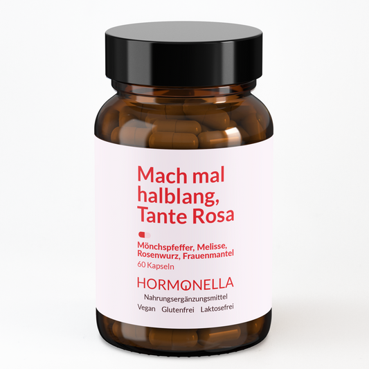 Produktansicht – Hormonella Mach mal halblang, Tante Rosa Kombi